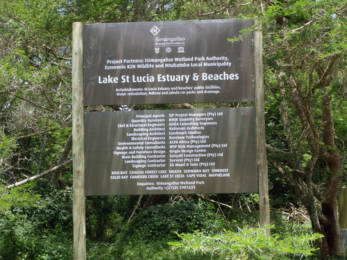 Lake St Lucia Estuary and Beaches Council.
